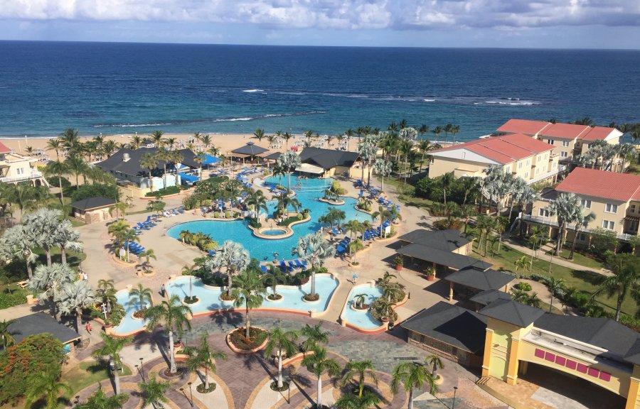 The premises of the Marriott Hotel in St. Kitts.