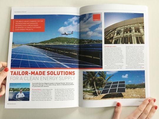 Article about Petra Energy S.R.O in the Sustainable Business Magazine.